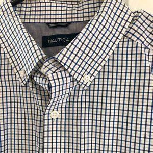 Nautica Men's Button Down Dress Shirt